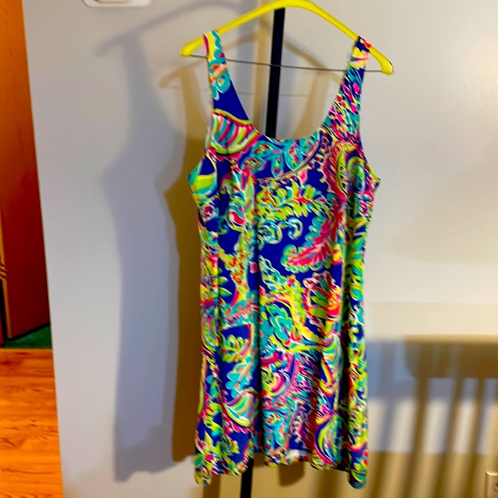 Lilly Pulitzer Scoop Back Slip Dress